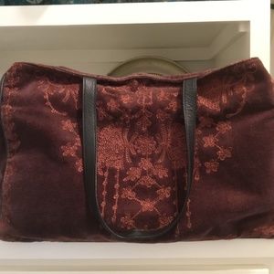 Sundance Catalog Blythe Velvet Bag